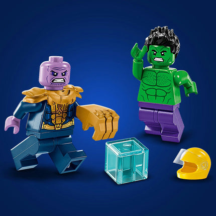 LEGO¬Æ «Ä Marvel The Hulk Truck vs. Thanos Super Hero Building Toy Vehicle 76312