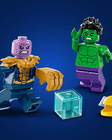LEGO® ǀ Marvel The Hulk Truck vs. Thanos Super Hero Building Toy Vehicle 76312