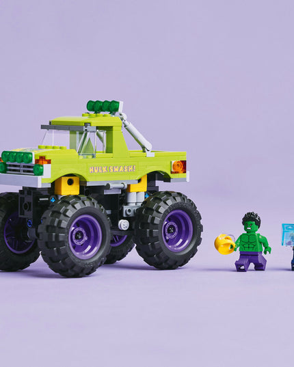 LEGO® ǀ Marvel The Hulk Truck vs. Thanos Super Hero Building Toy Vehicle 76312