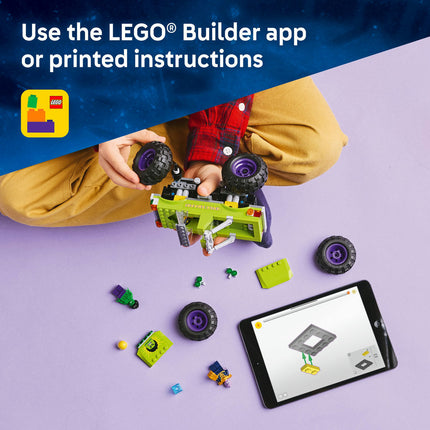 LEGO¬Æ «Ä Marvel The Hulk Truck vs. Thanos Super Hero Building Toy Vehicle 76312