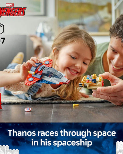 LEGO® ǀ Marvel Captain America vs. Thanos with 2 Minifigures 76319