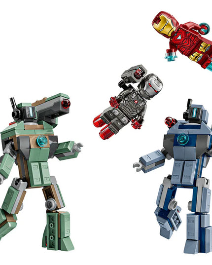 LEGO® ǀ Marvel Iron Man & War Machine vs. Hammer Drones Building Toy 76320