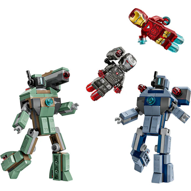 LEGO® ǀ Marvel Iron Man & War Machine vs. Hammer Drones Building Toy 76320