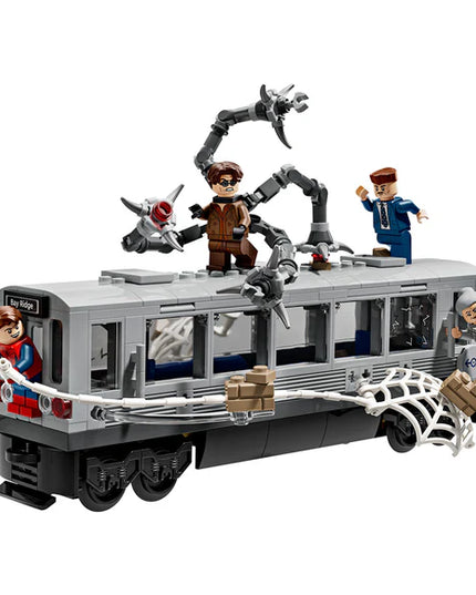 LEGO® ǀ Marvel Spider-Man vs. Doc Ock Subway Train Scene Building Toy 76321