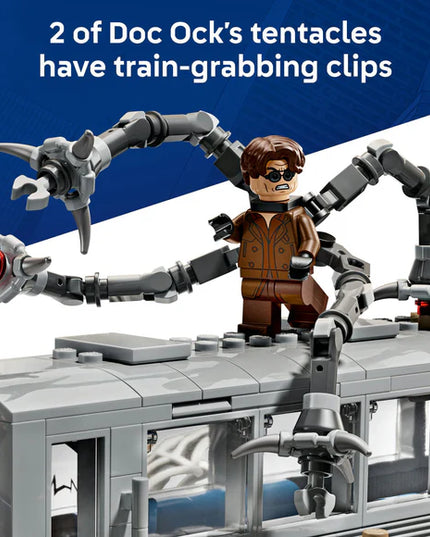 LEGO® ǀ Marvel Spider-Man vs. Doc Ock Subway Train Scene Building Toy 76321