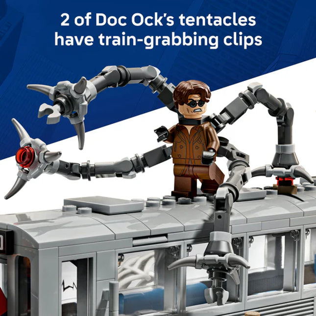 LEGO® ǀ Marvel Spider-Man vs. Doc Ock Subway Train Scene Building Toy 76321