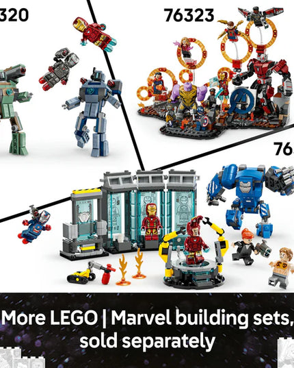 LEGO® ǀ Marvel Avengers: Endgame Thor vs. Chitauri Super Hero Action 76322
