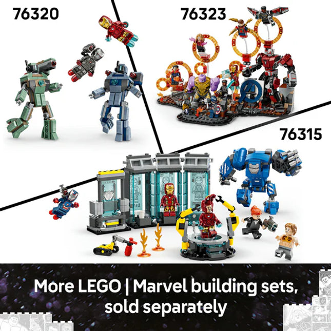 LEGO® ǀ Marvel Avengers: Endgame Thor vs. Chitauri Super Hero Action 76322