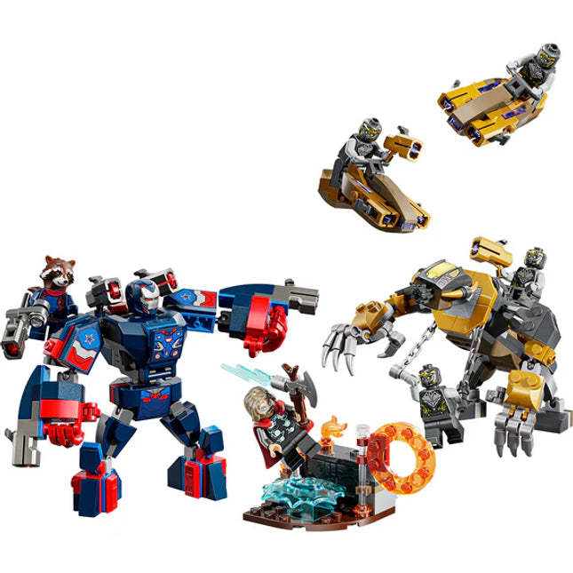 LEGO® ǀ Marvel Avengers: Endgame Thor vs. Chitauri Super Hero Action 76322