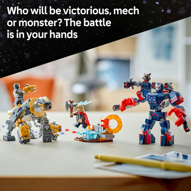 LEGO® ǀ Marvel Avengers: Endgame Thor vs. Chitauri Super Hero Action 76322
