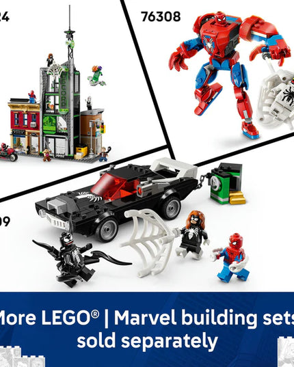 LEGO® ǀ Marvel Spider-Man vs. Oscorp, Kids’ Super Hero Building Kit 76324