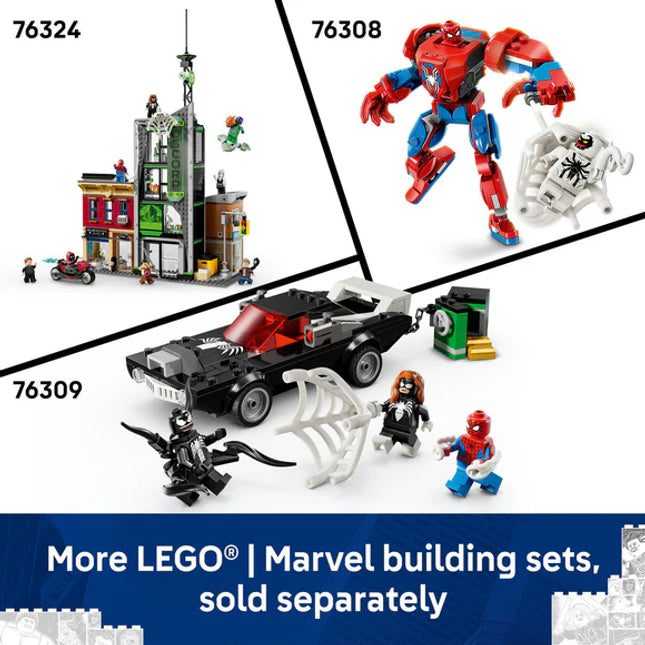 LEGO® ǀ Marvel Spider-Man vs. Oscorp, Kids’ Super Hero Building Kit 76324