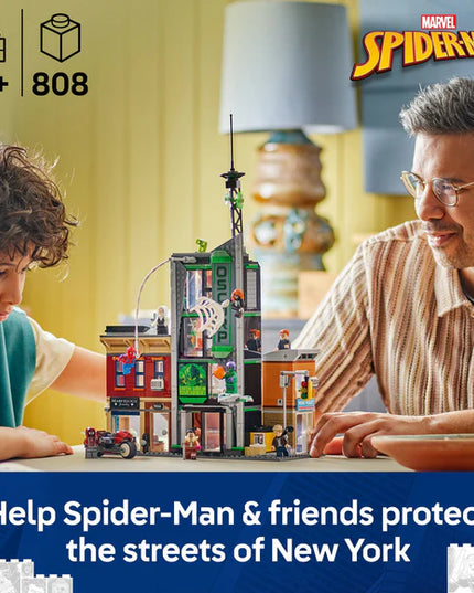 LEGO® ǀ Marvel Spider-Man vs. Oscorp, Kids’ Super Hero Building Kit 76324