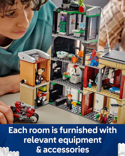 LEGO® ǀ Marvel Spider-Man vs. Oscorp, Kids’ Super Hero Building Kit 76324