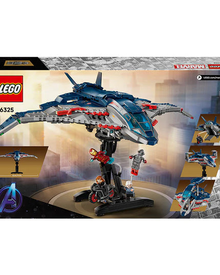 LEGO® ǀ Marvel Avengers: Age of Ultron Quinjet, Kids’ Building Kit 76325