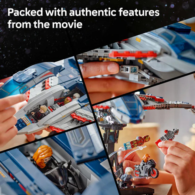 LEGO® ǀ Marvel Avengers: Age of Ultron Quinjet, Kids’ Building Kit 76325