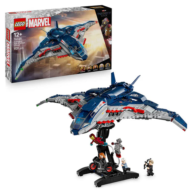 LEGO® ǀ Marvel Avengers: Age of Ultron Quinjet, Kids’ Building Kit 76325