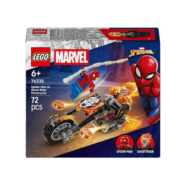 LEGO® ǀ Marvel Spider-Man vs. Ghost Rider Motorcycle 76335
