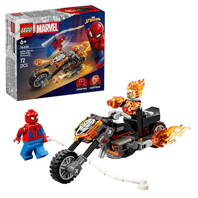 LEGO® ǀ Marvel Spider-Man vs. Ghost Rider Motorcycle 76335