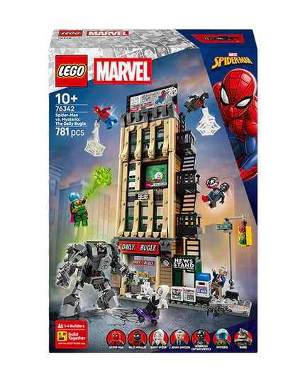 LEGO® ǀ Marvel Spider-Man vs. Mysterio: The Daily Bugle 76342