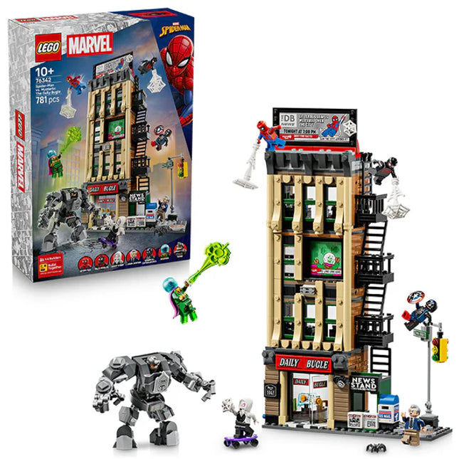 LEGO® ǀ Marvel Spider-Man vs. Mysterio: The Daily Bugle 76342