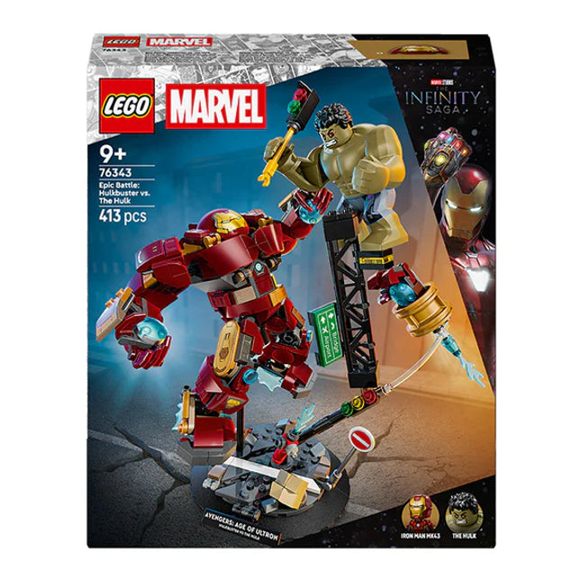 LEGO® ǀ Marvel Epic Battle: Hulkbuster vs. The Hulk 76343