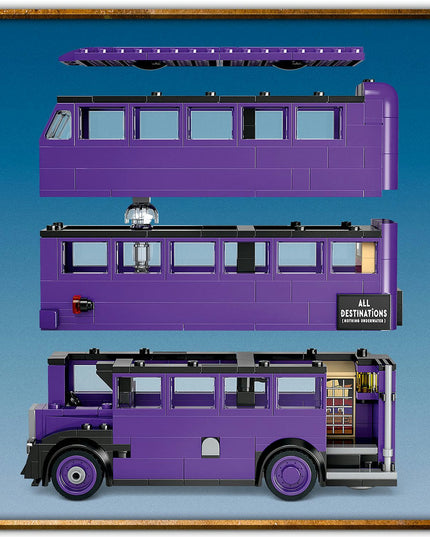 LEGO® Harry Potter™ Knight Bus™ Adventure, Magic Vehicle Toy 76446