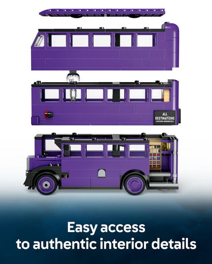 LEGO® Harry Potter™ Knight Bus™ Adventure, Magic Vehicle Toy 76446
