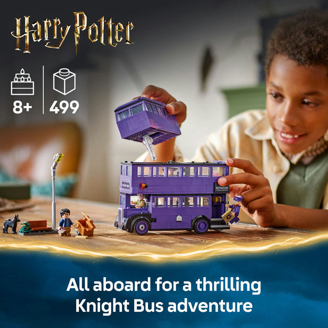 LEGO® Harry Potter™ Knight Bus™ Adventure, Magic Vehicle Toy 76446