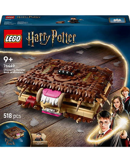 LEGO® Harry Potter™ Chomping Monster Book of Monsters, Wizard Toy 76449