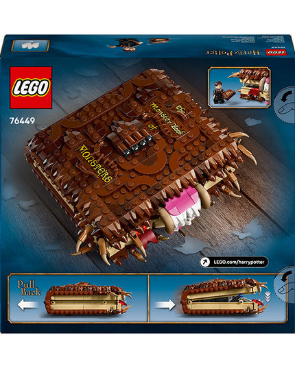 LEGO® Harry Potter™ Chomping Monster Book of Monsters, Wizard Toy 76449