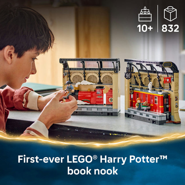 LEGO® Harry Potter™ Book Nook: Hogwarts™ Express, Magical Toy 76450