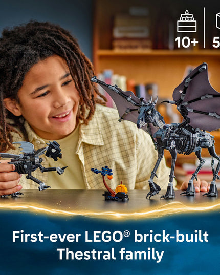 LEGO® Harry Potter™ Thestral Family, Mythical Creature Toy Figures 76458