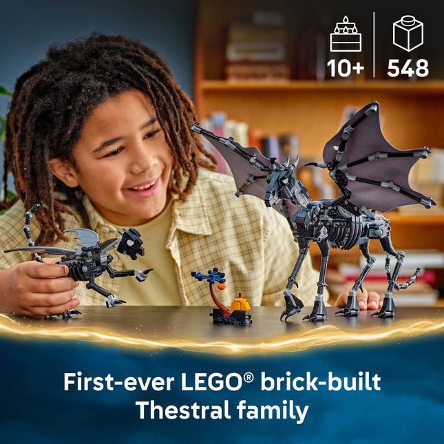LEGO® Harry Potter™ Thestral Family, Mythical Creature Toy Figures 76458