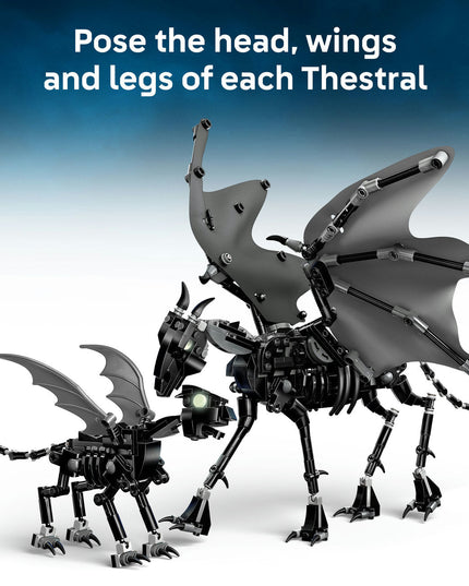 LEGO® Harry Potter™ Thestral Family, Mythical Creature Toy Figures 76458