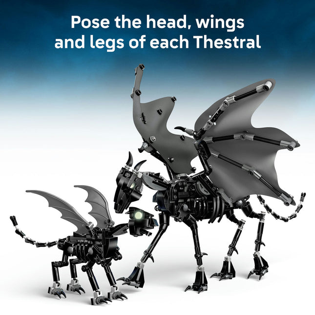 LEGO® Harry Potter™ Thestral Family, Mythical Creature Toy Figures 76458