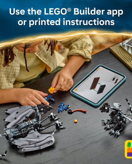 LEGO® Harry Potter™ Thestral Family, Mythical Creature Toy Figures 76458