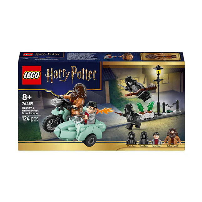 LEGO® Harry Potter™ Hagrid™ & Harry’s Privet Drive Escape 76459