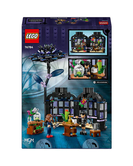 LEGO® Wednesday Black Dahlia Flower Halloween Gift, Faux Plant Room Decor 76784