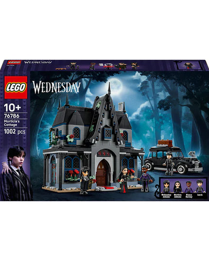 LEGO® Wednesday Morticia’s Cottage Halloween Gift, Model Building Kit 76786