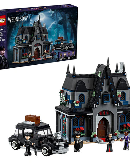 LEGO® Wednesday Morticia’s Cottage Halloween Gift, Model Building Kit 76786