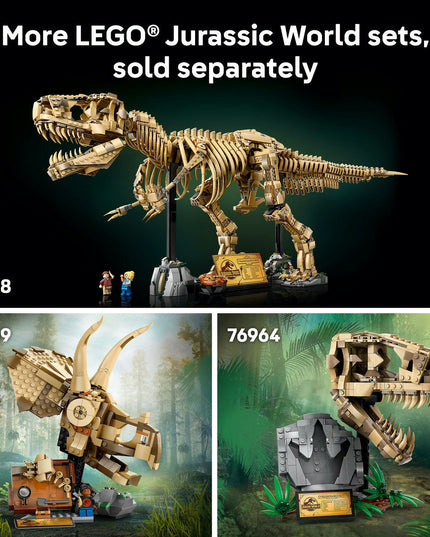 LEGO® Jurassic World Dinosaur Fossils: Tyrannosaurus rex Model Building Set 76968