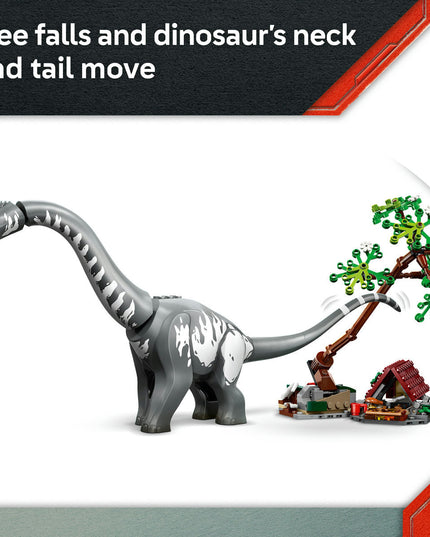 LEGO® Jurassic World Raptor & Titanosaurus Tracking Mission Dinosaur Toy 76973