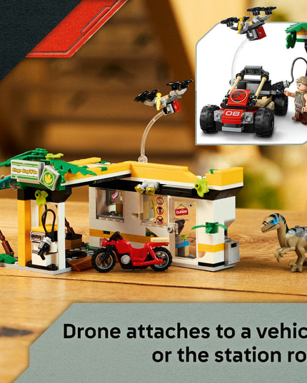 LEGO® Jurassic World Raptor & Titanosaurus Tracking Mission Dinosaur Toy 76973