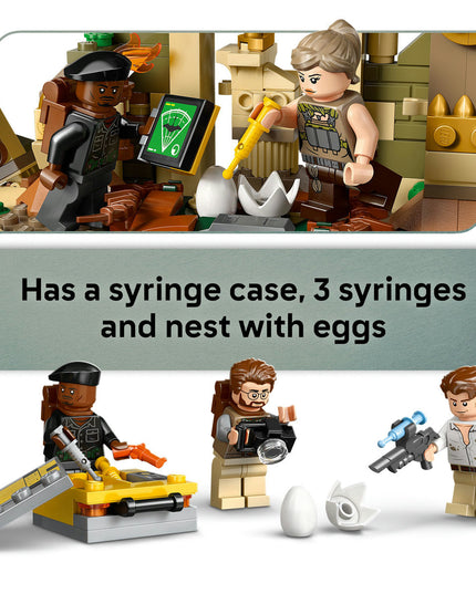 LEGO® Jurassic World Spinosaurus & Quetzalcoatlus Air Mission Dinosaur Toy 76976