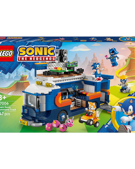LEGO® Sonic the Hedgehog™ Team Sonic Command Truck Toy Gaming Merch 77006