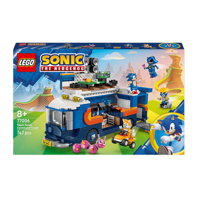 LEGO® Sonic the Hedgehog™ Team Sonic Command Truck Toy Gaming Merch 77006