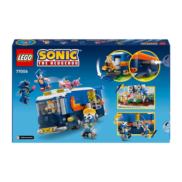 LEGO® Sonic the Hedgehog™ Team Sonic Command Truck Toy Gaming