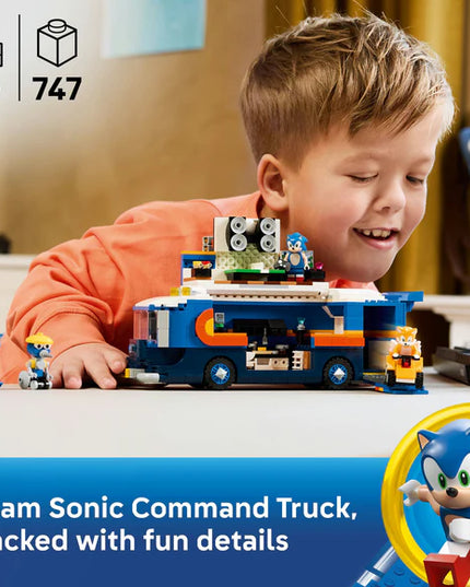 LEGO® Sonic the Hedgehog™ Team Sonic Command Truck Toy Gaming Merch 77006