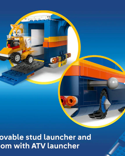 LEGO® Sonic the Hedgehog™ Team Sonic Command Truck Toy Gaming Merch 77006